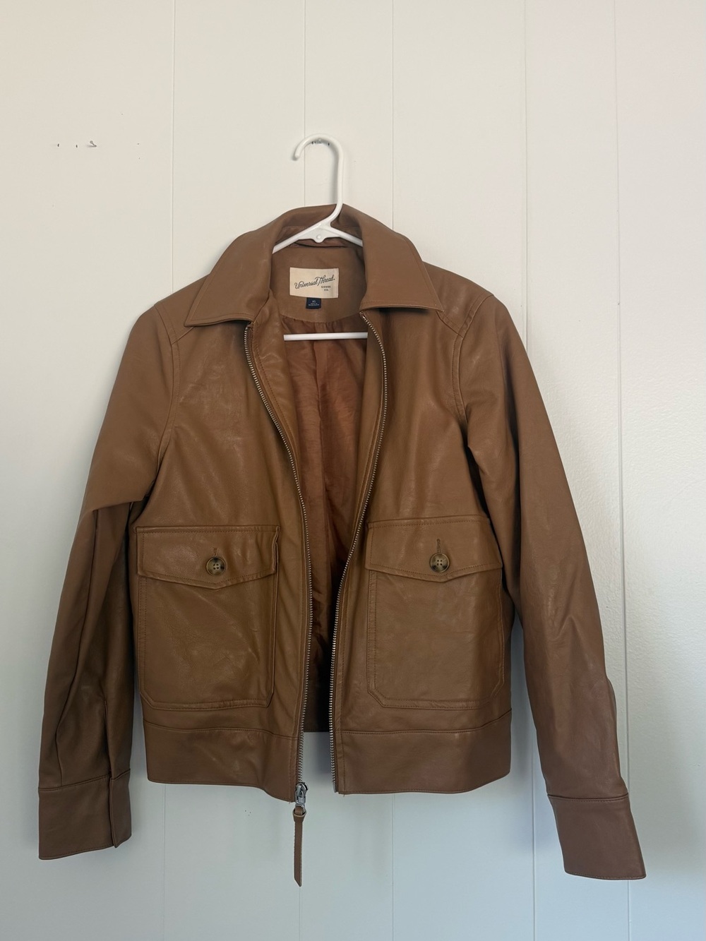 Universal Thread Women's Brown Bomber Jacket